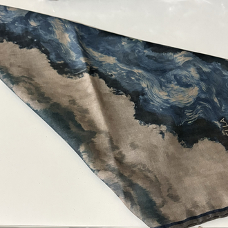 Locella soft eşarp mavi