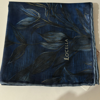 Locella soft eşarp mavi