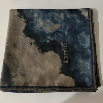 Locella soft eşarp mavi