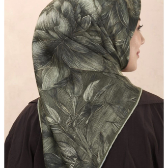 Locella soft eşarp yeşil