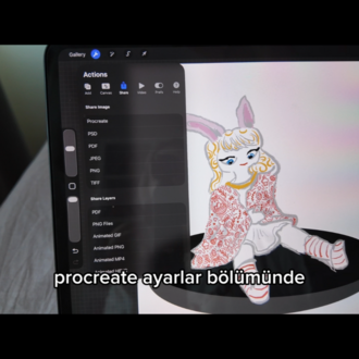 Procreate 101 video serisi
