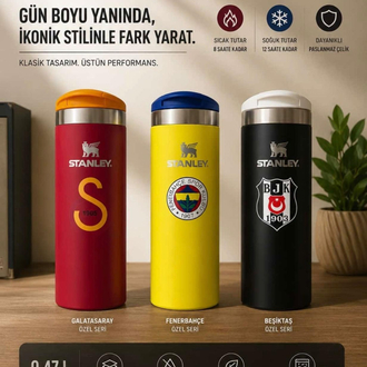 0,47 taraftar mug ( Fb - Gs - BJk ) 