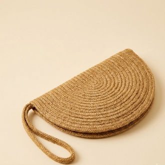 hasır clutch çanta