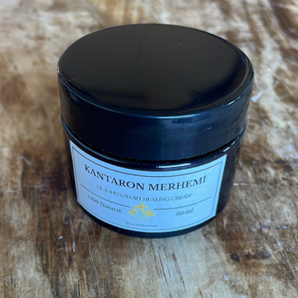Kantaron Merhemi 50ml amber cam kavanoz