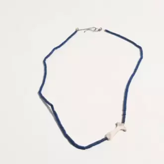 Lapis Lazuli Taşlı Lale Kolye K0217