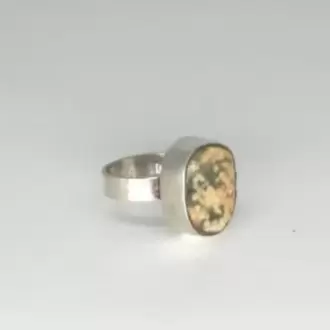 Jasper Oval Yüzük K0616