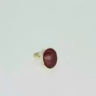 Ceyt Taşlı Oval Yüzük K0585
