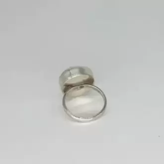 Hint Akik Taşlı Yuvarlak Yüzük K0640