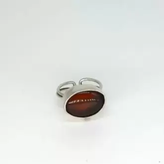 Jasper Taşlı Oval Yüzük K0663