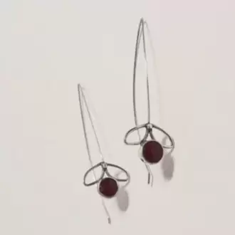 Ceyt Taşlı Yaprak Küpe K0254