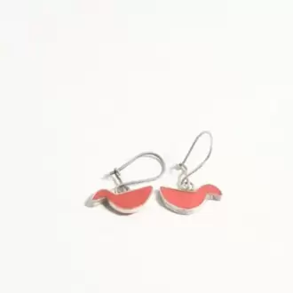 Kırmızı Kuş Küpe K0161