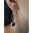 Çöpçatan Ceyt Taşlı Küpe K0463