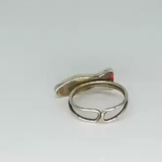 Kırmızı Balık Yüzük K0764