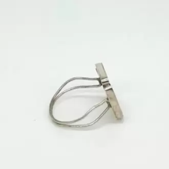 İçiboş Kare Yüzük K0698