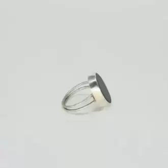Akik Taşlı Oval Yüzük K0584
