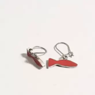 Kırmızı Balık Küpe K0168