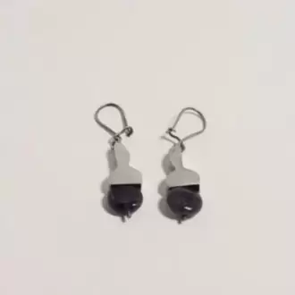Amatist Taşlı Kadın Küpe K0247