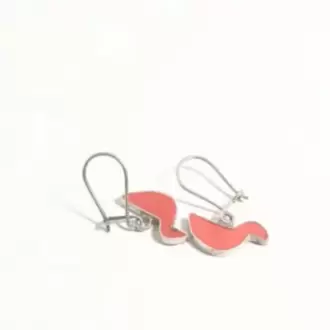 Kırmızı Kuş Küpe K0161