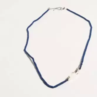 Lapis Lazuli Taşlı Lale Kolye K0217