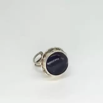 Amatis Zigzag Yuvarlak Yüzük K0693
