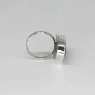Safir Taşlı Oval Yüzük K0633