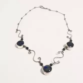 Lapis Lazuli Taşlı Takım K0189