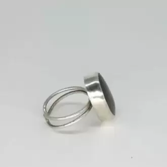 Hint Akik Taşlı Oval Yüzük K0635