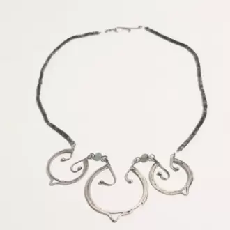 Yeşim Avanturin Taşlı Mask Kolye K0191