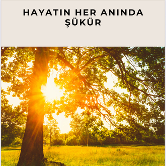 Hayatın Her Anında Şükür