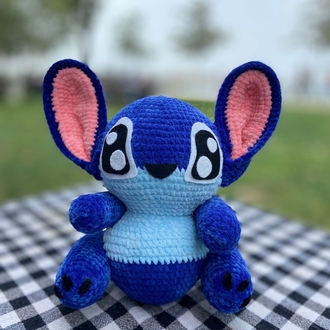 Stitch Kadife İp Amigurumi Oyuncak 