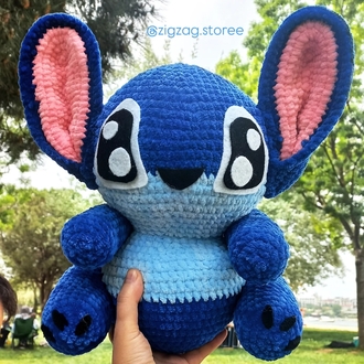 Stitch Kadife İp Amigurumi Oyuncak 