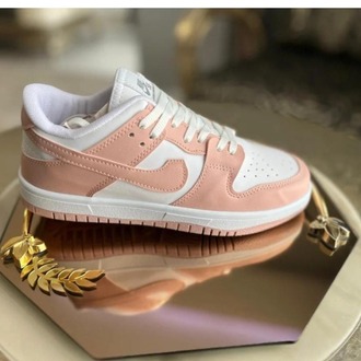 Nike Dunk Low DD1503-118 Pembe-Beyaz Spor Ayakkabı
