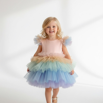 unicorn dress 1-2-3 yaş