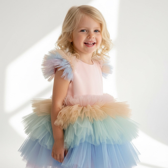 unicorn dress 1-2-3 yaş