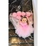 pink waterlily dress 8-9-10 yaş