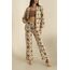 Keten Kimono Pantolon İkili Takım