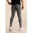 Gri Slim Fit Likralı Taşlama Detay Kot Pantolon