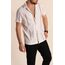 Çizgili Slim Fit Apaş Yaka Erkek Gömlek