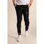 Slim Fit Scuba Kumaş Yazı Detaylı Paça Lastikli Eşofman Altı 