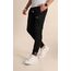 Slim Fit Scuba Kumaş Yazı Detaylı Paça Lastikli Eşofman Altı 