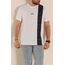 İndigo Slim fit Desenli Yazı Detay Erkek Tişört