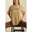 Nakışlı Oversize Tişört 