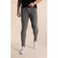 Gri Slim Fit Likralı Taşlama Detay Kot Pantolon