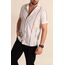 Çizgili Slim Fit Apaş Yaka Erkek Gömlek