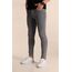 Gri Slim Fit Likralı Taşlama Detay Kot Pantolon