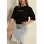Nakışlı Oversize Tişört 