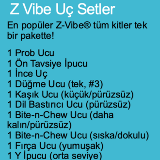 10 UÇ SET Z VİBE KİT ( ORAL MOTOR İÇİN TAVSİYE EDİLİR)