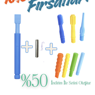 Zvibe+ pil+4 Uç Seçilebilir ( 4 lü set)