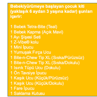 BESLENME ERKEN DÖNEM SET (6. AY - 3 YAŞ )