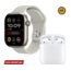 Watch 9 HK9 PRO + ( 45 mm ) + Air 2. Nesil Bluetooth